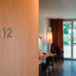 Hotel der Rastanlage im Hegau OST